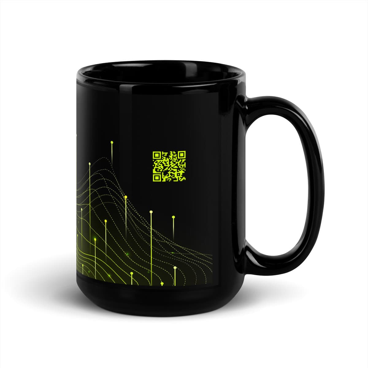 Black Glossy Mug